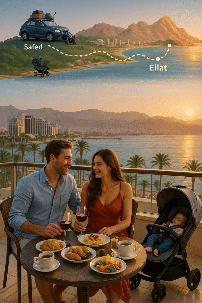 עגלת תינוק להשכרה – נוחה וקלה לטיולים משפחתיים